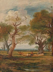 Landskap med figurer